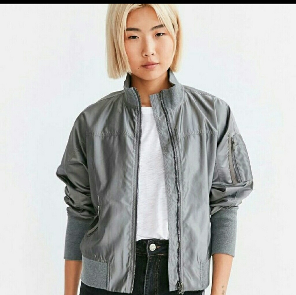 silence + noise bomber jacket